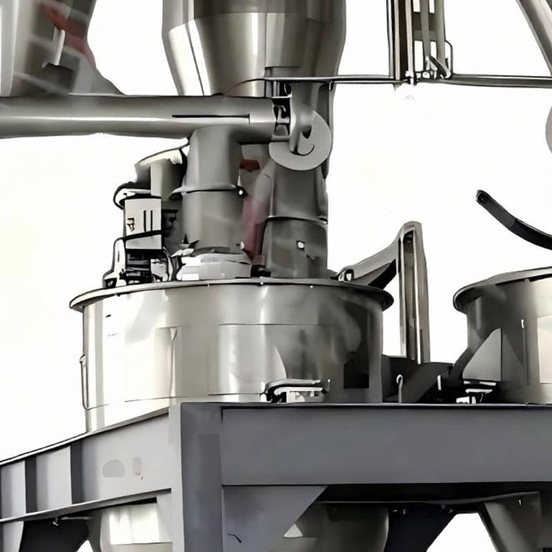 Automatic weighing batching system with PLC control